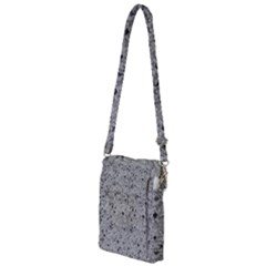 Cracked Texture Abstract Print Multi Function Travel Bag