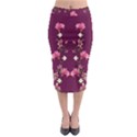 New Motif Design Textile New Design Midi Pencil Skirt View1