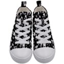 Gentleman pattern Kid s Mid-Top Canvas Sneakers View1