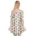 Donuts pattern Cutout Spaghetti Strap Chiffon Dress View2