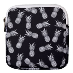 Pineapple Pattern Mini Square Pouch by Valentinaart