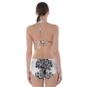 Floriated Antique Scroll Fruit Cut-Out One Piece Swimsuit View2