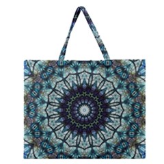 Pattern Abstract Background Art Zipper Large Tote Bag by Celenk