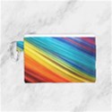 RAINBOW Canvas Cosmetic Bag (Small) View1