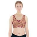 Abstract Art Abstract Background Pattern Sports Bra With Pocket View1