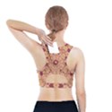 Abstract Art Abstract Background Pattern Sports Bra With Pocket View2