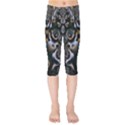 Art Fractal Artwork Design Kids  Capri Leggings  View1