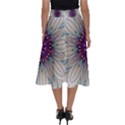 Mandala Kaleidoscope Ornament Perfect Length Midi Skirt View2