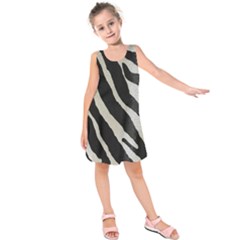 Zebra Print Kids  Sleeveless Dress