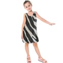 Zebra print Kids  Sleeveless Dress View1
