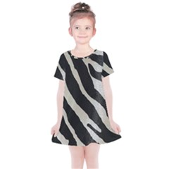 Zebra 2 Print Kids  Simple Cotton Dress