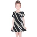 Zebra 2 print Kids  Simple Cotton Dress View1