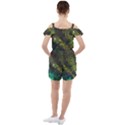 Deep in the Reef Ruffle Cut Out Chiffon Playsuit View2