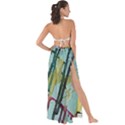 Chaos in Colour  Maxi Chiffon Tie-Up Sarong View2
