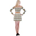 Tommyturt Off Shoulder Top with Mini Skirt Set View2