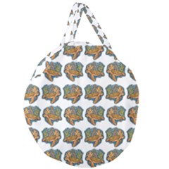 Tommyturt Giant Round Zipper Tote
