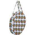 Tommyturt Giant Round Zipper Tote View3