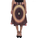 Ornamental Shape Concentric Round Perfect Length Midi Skirt View1