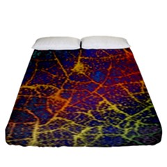Background Desktop Pattern Abstract Fitted Sheet (king Size)