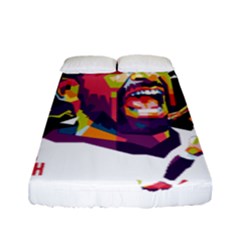 Mo Salah The Egyptian King Fitted Sheet (full/ Double Size)