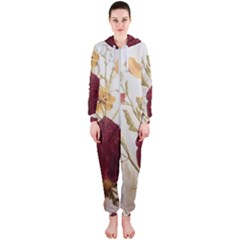 Holy Land Flowers 9 Hooded Jumpsuit (ladies) 
