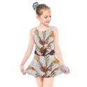 Holy Land Flowers 11 Kids  Skater Dress Swimsuit View1