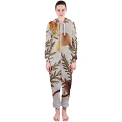 Holy Land Flowers 13 Hooded Jumpsuit (ladies) 