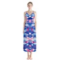 Digital Art Art Artwork Abstract Button Up Chiffon Maxi Dress View1