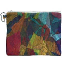 Background Color Template Abstract Canvas Cosmetic Bag (xxxl) by Sapixe