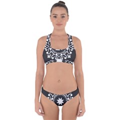 Table Pull Out Computer Graphics Cross Back Hipster Bikini Set