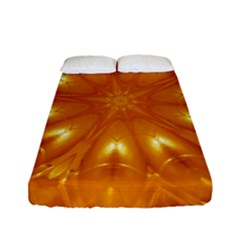 Kaleidoscopic Flower Fitted Sheet (full/ Double Size)