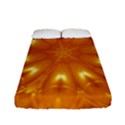 Kaleidoscopic Flower Fitted Sheet (Full/ Double Size) View1