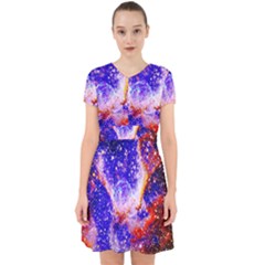 Galaxy Nebula Stars Space Universe Adorable In Chiffon Dress