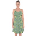 Summer Fantasy Apple Bloom In Seasonal Nature Ruffle Detail Chiffon Dress View1