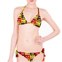 Angry face Classic Bikini Set View1