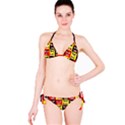Angry face Classic Bikini Set View3