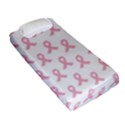 Pink Ribbon - breast cancer awareness month Fitted Sheet (Single Size) View2