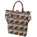 VENICE Buckle Top Tote Bag View1