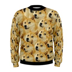Doge Meme Doggo Kekistan Funny Pattern Men s Sweatshirt by snek