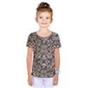 Wordsworth Metallic Pattern Kids  One Piece Tee View1