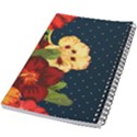 Flowers Vintage Floral 5.5  x 8.5  Notebook New View2