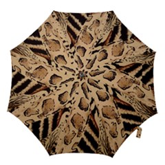 Animal Pattern Design Print Texture Hook Handle Umbrellas (large) by Wegoenart
