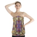 Vintage Drawing Ornament Strapless Top View1