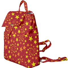 Star Stars Pattern Design Buckle Everyday Backpack by Simbadda