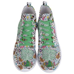 Snowglobe Men s Lightweight High Top Sneakers
