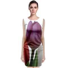 Tulips Bouquet Classic Sleeveless Midi Dress