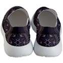 Fractal Mandala Circles Purple Men s Lightweight Slip Ons View4