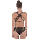 Fractal Circle Globes Geometric Criss Cross Bikini Set View2