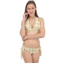 Abstract Art Background Colorful Tie It Up Bikini Set View1