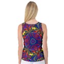 Kaleidoscope Pattern Ornament Women s Basketball Tank Top View2